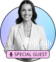 a woman smiling at camera