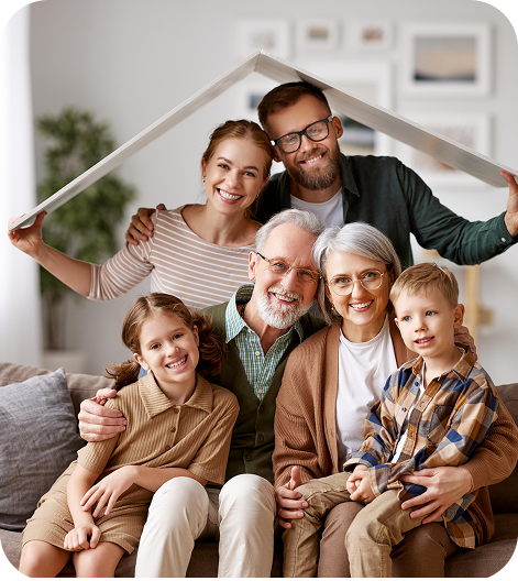a group of people posing for a picture
